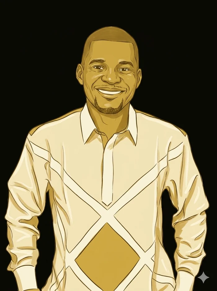 Portrait illustré de Franck N'ZILA MALEMBÉ