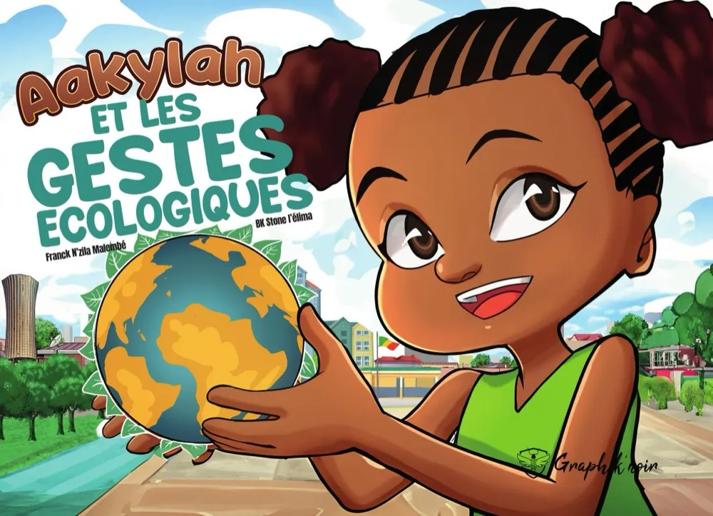 Couverture de Aakylah et les gestes écologiques