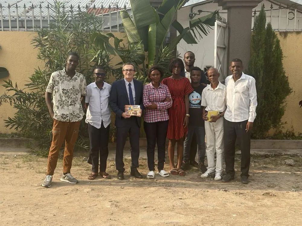 Visite du conseiller culturel de l'Ambassade de France
